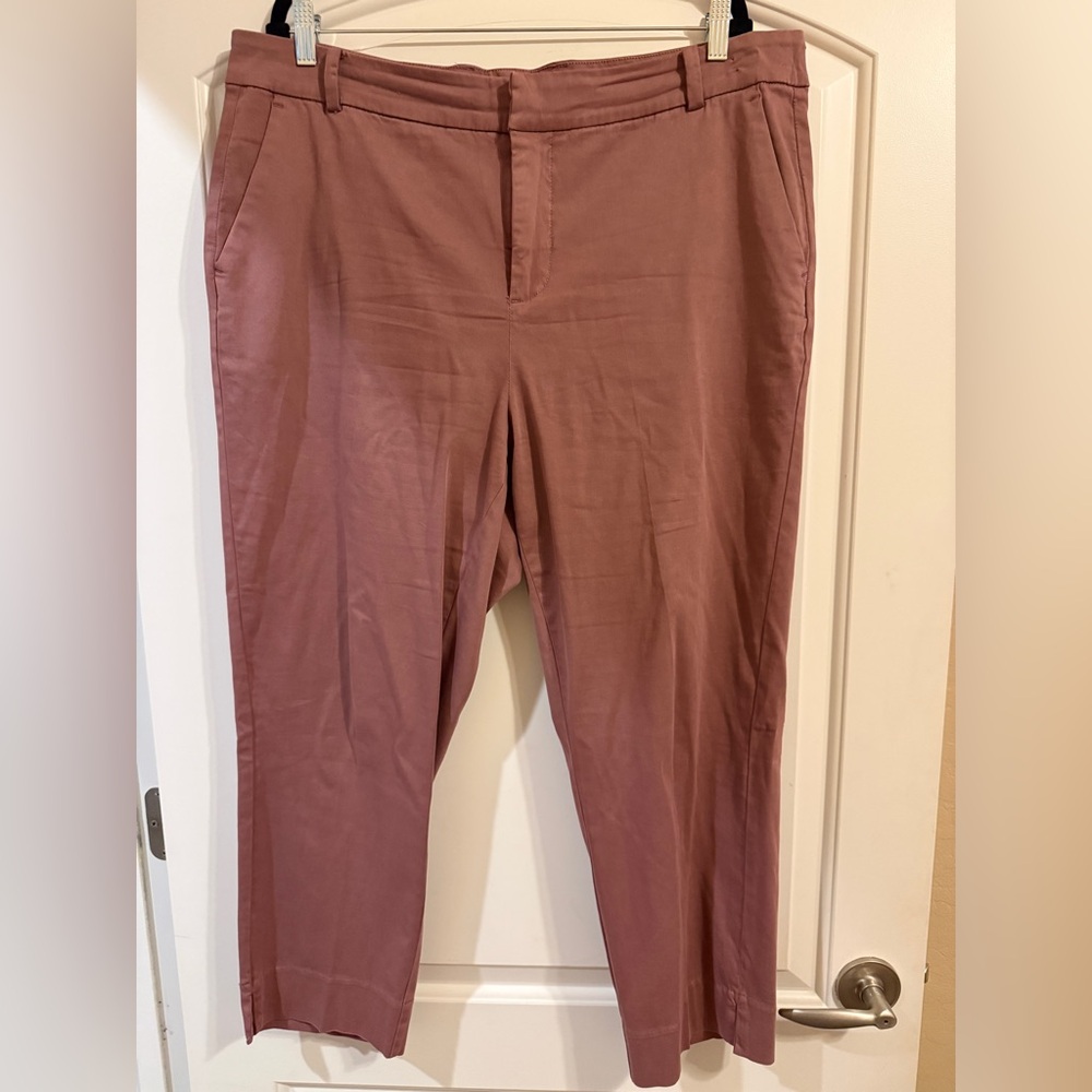 Liverpool Womens Chinos in Dusty Rose